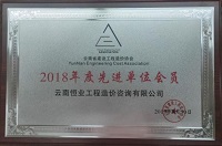 2018年度先进单位